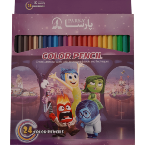 مداد رنگی 24 رنگ پارسا 3